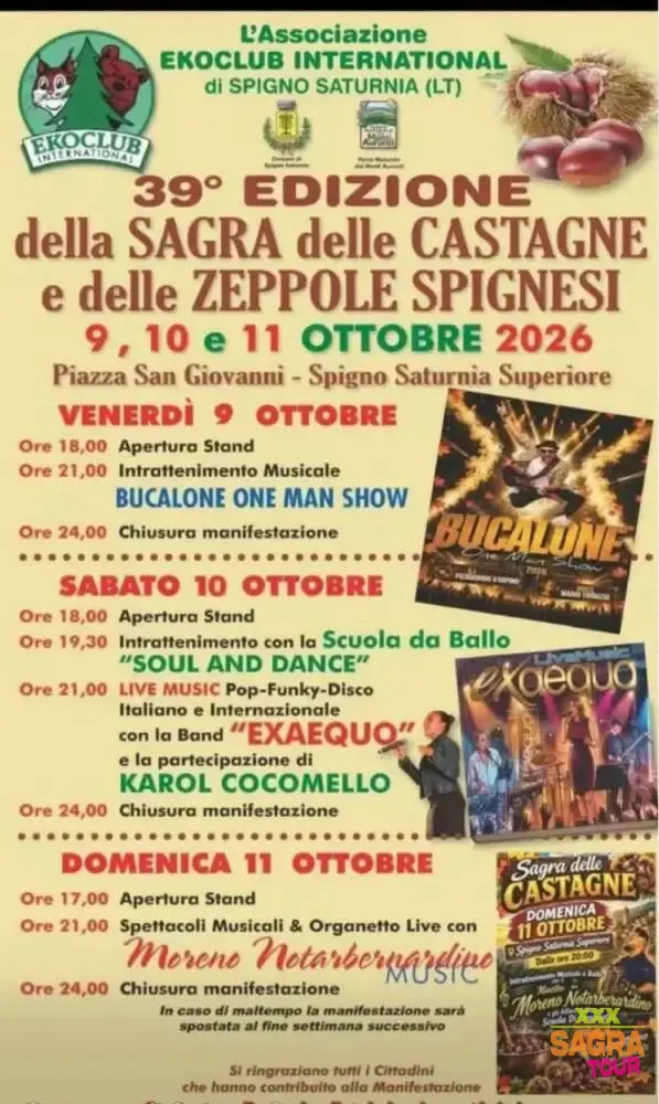Sagra delle Castagne e delle Zeppole Spignesi