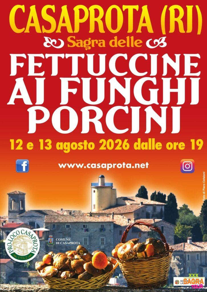 Sagra delle Fettuccine ai Funghi Porcini