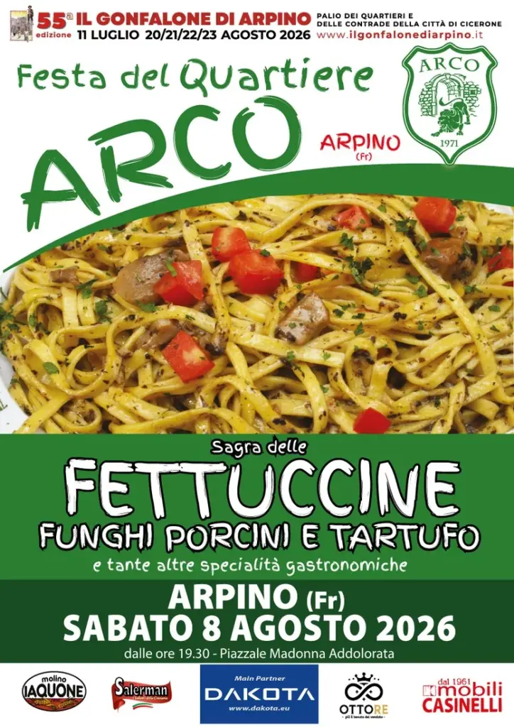 Sagra delle Fettuccine Funghi Porcini e Tartufo