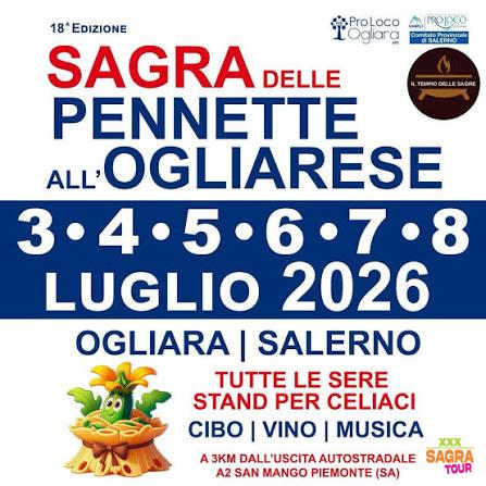 Sagra delle Pennette all’Ogliarese