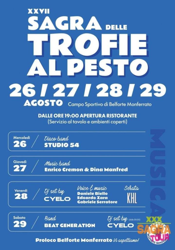Sagra delle Trofie al Pesto