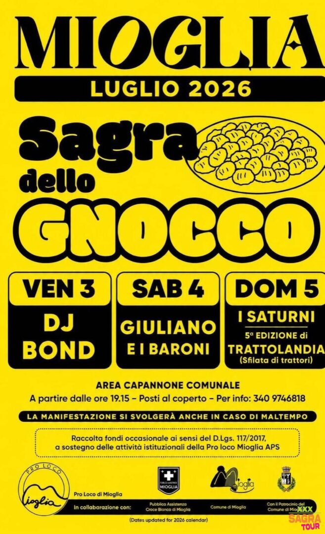 locandina sagra dello gnocco mioglia