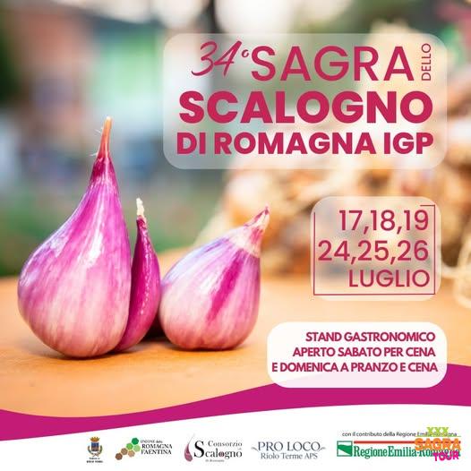 locandina sagra dello scalogno di romagna igp riolo terme