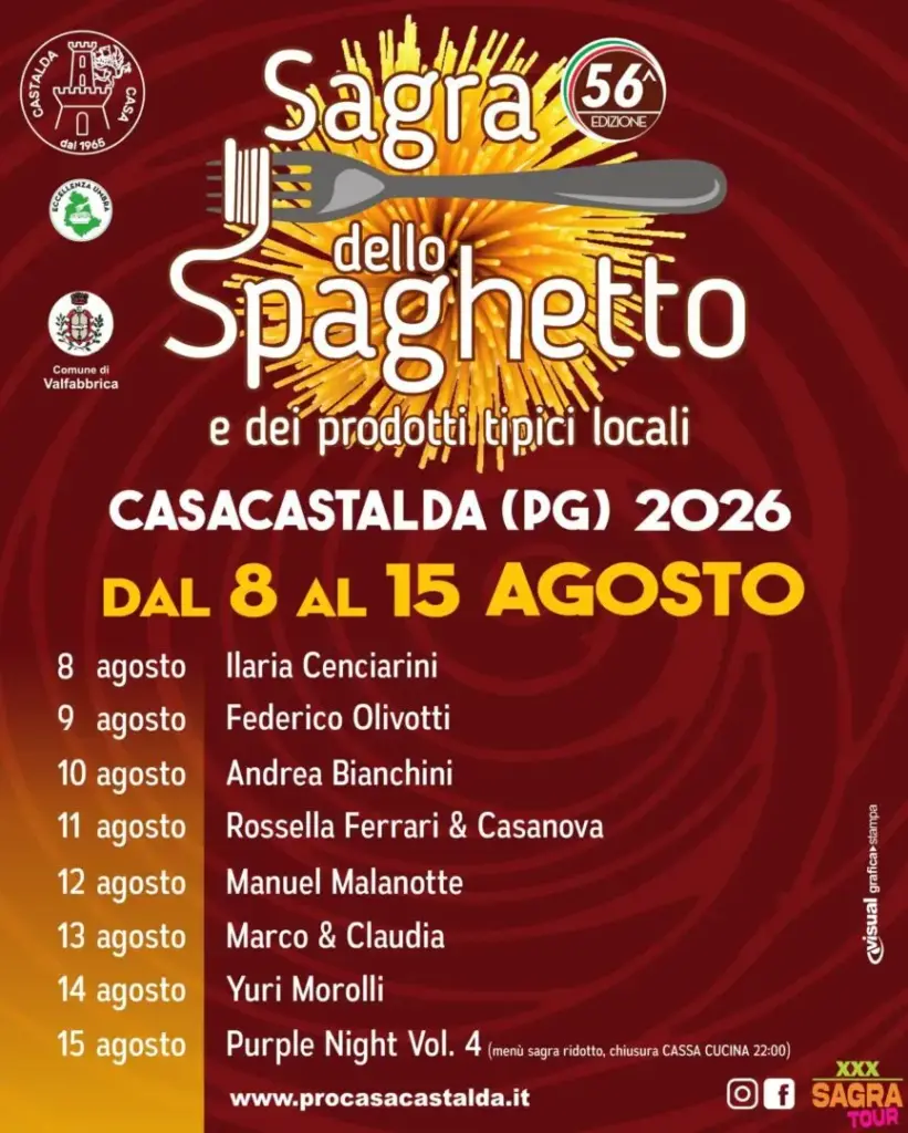 Sagra dello Spaghetto e dei Prodotti Tipici Locali