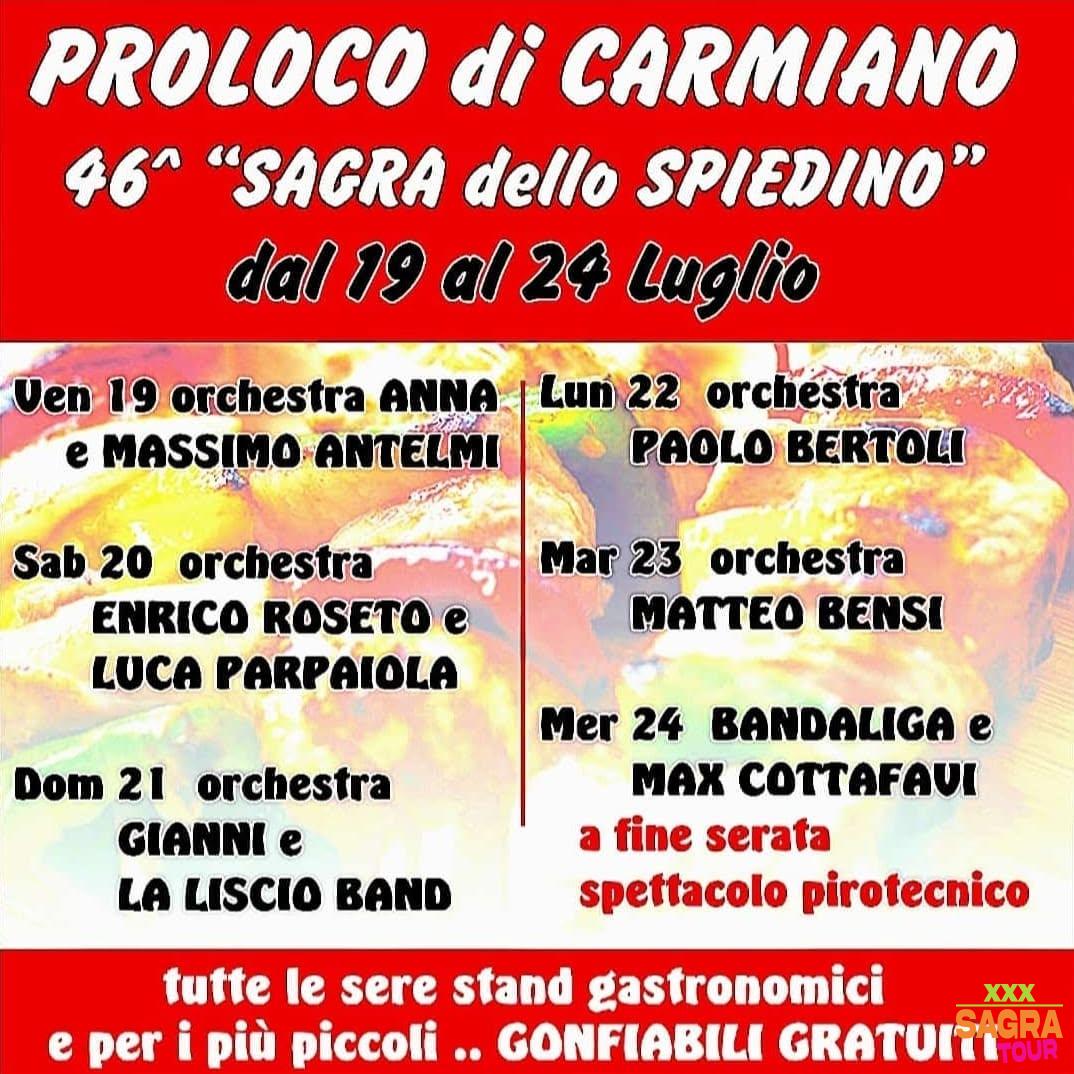 locandina sagra dello spiedino vigolzone