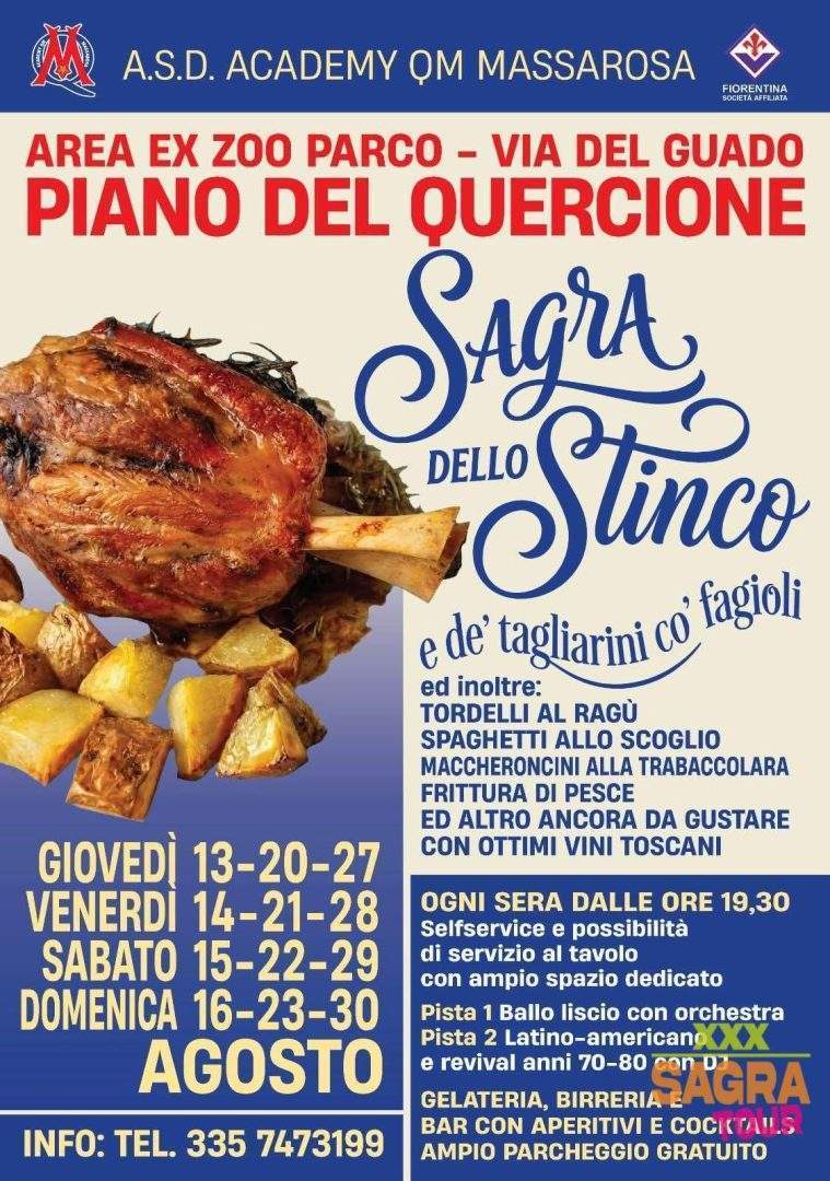 locandina sagra dello stinco massarosa
