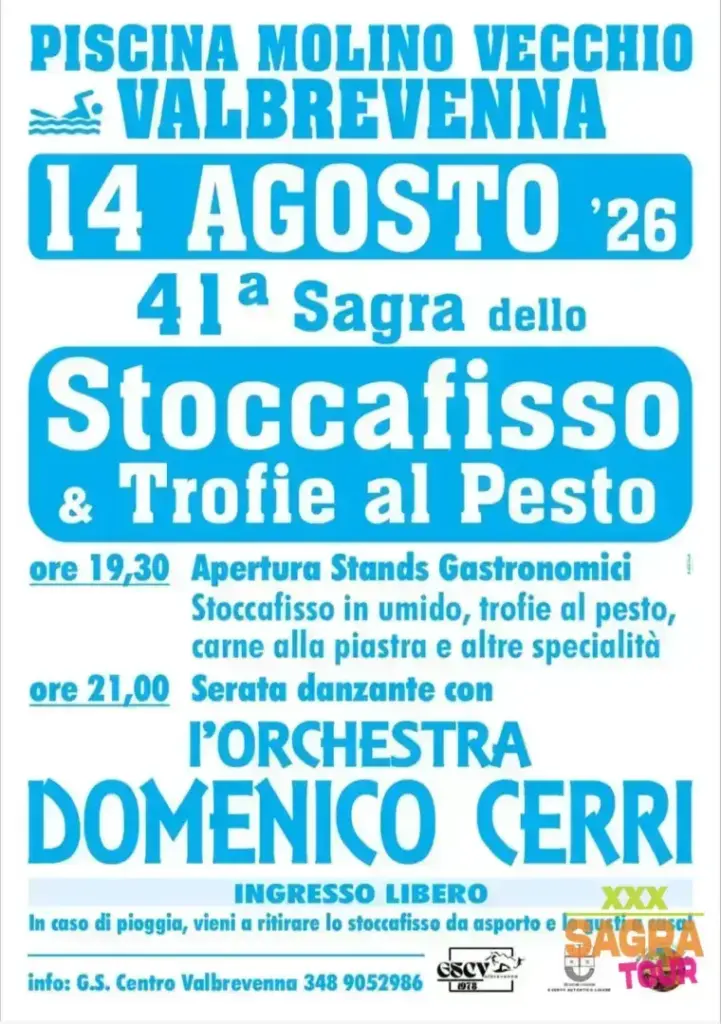 Sagra dello Stoccafisso e Trofie al Pesto