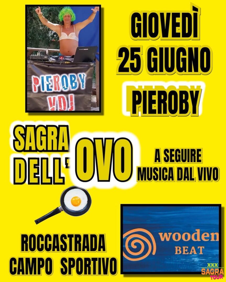 locandina sagra dell’ovo roccastrada