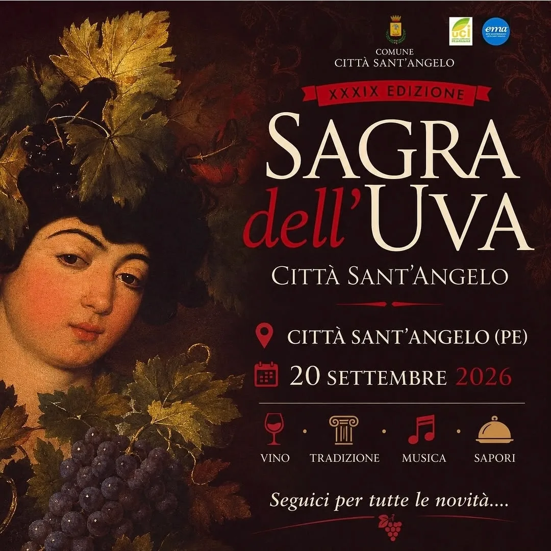 locandina sagra dell’uva città sant'angelo