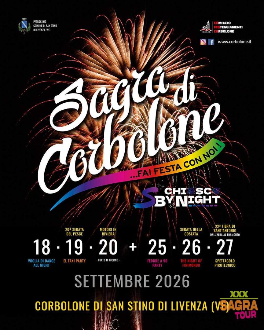 locandina sagra di corbolone corbolone di san stino di livenza
