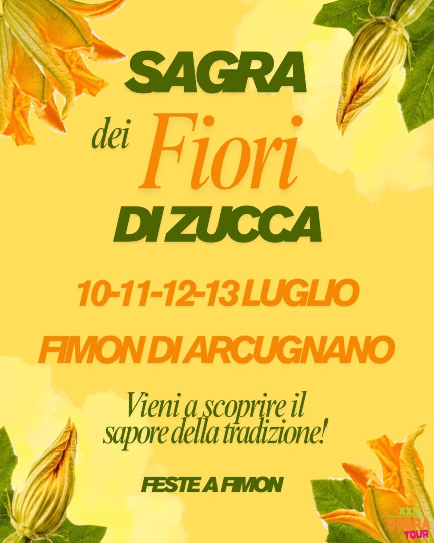 locandina sagra di fimon (fior de suca) fimon