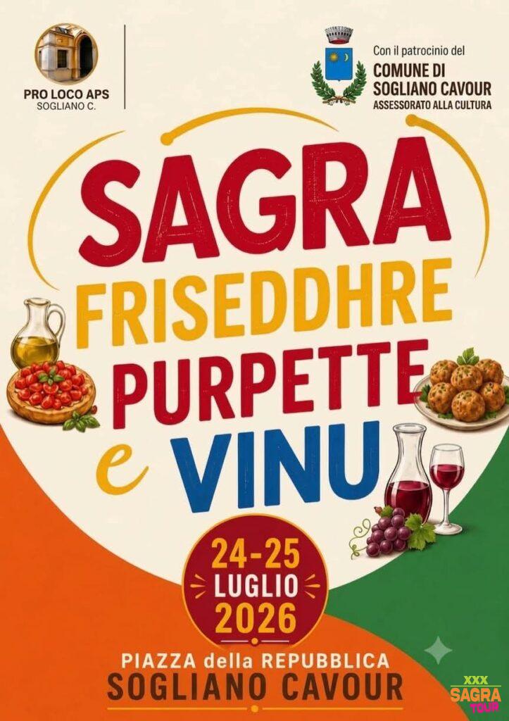 Sagra di Friseddhre, Purpette e Vinu