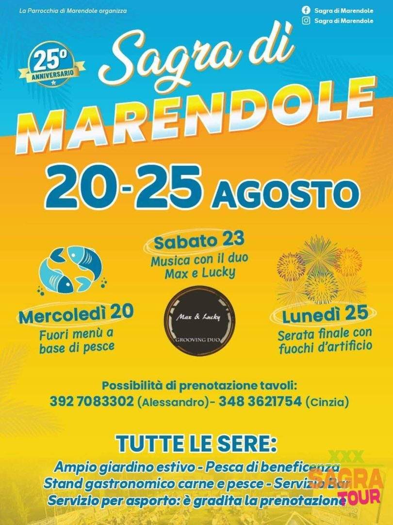 locandina sagra di marendole marendole