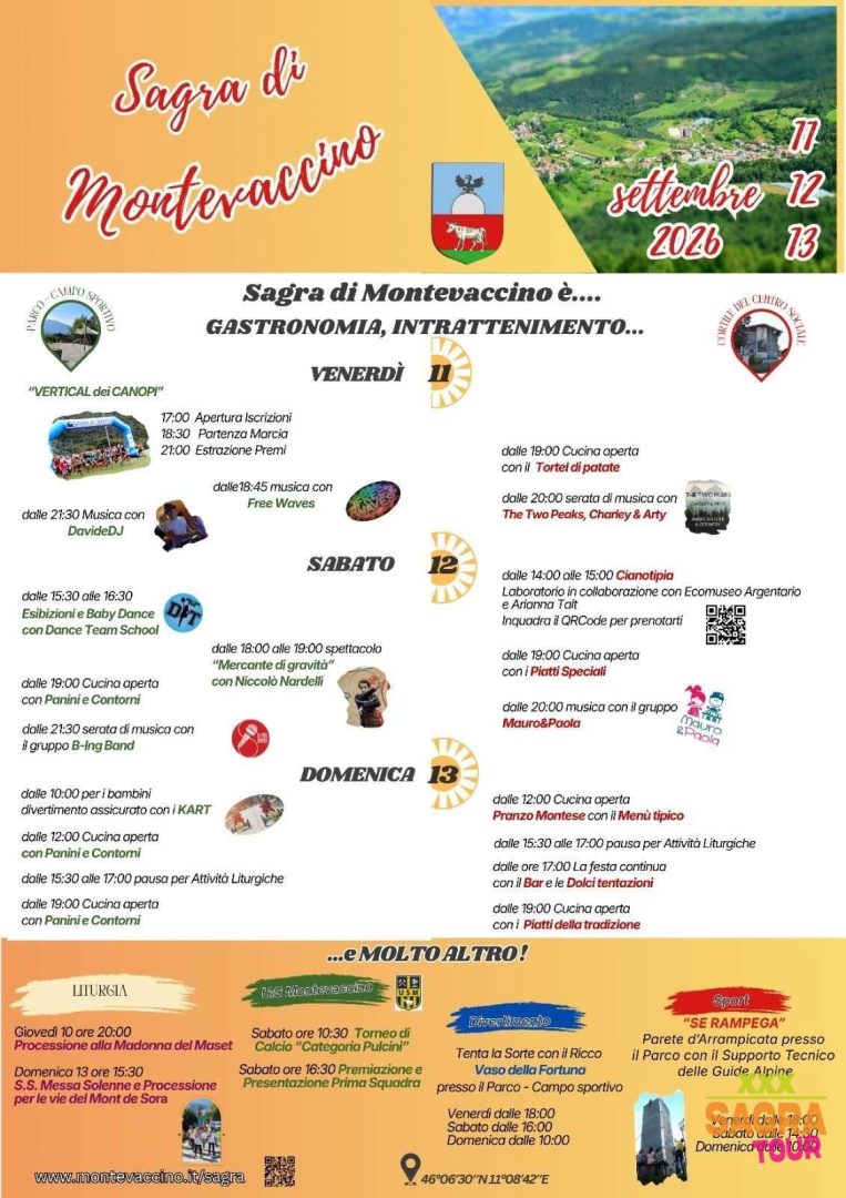 locandina sagra di montevaccino trento