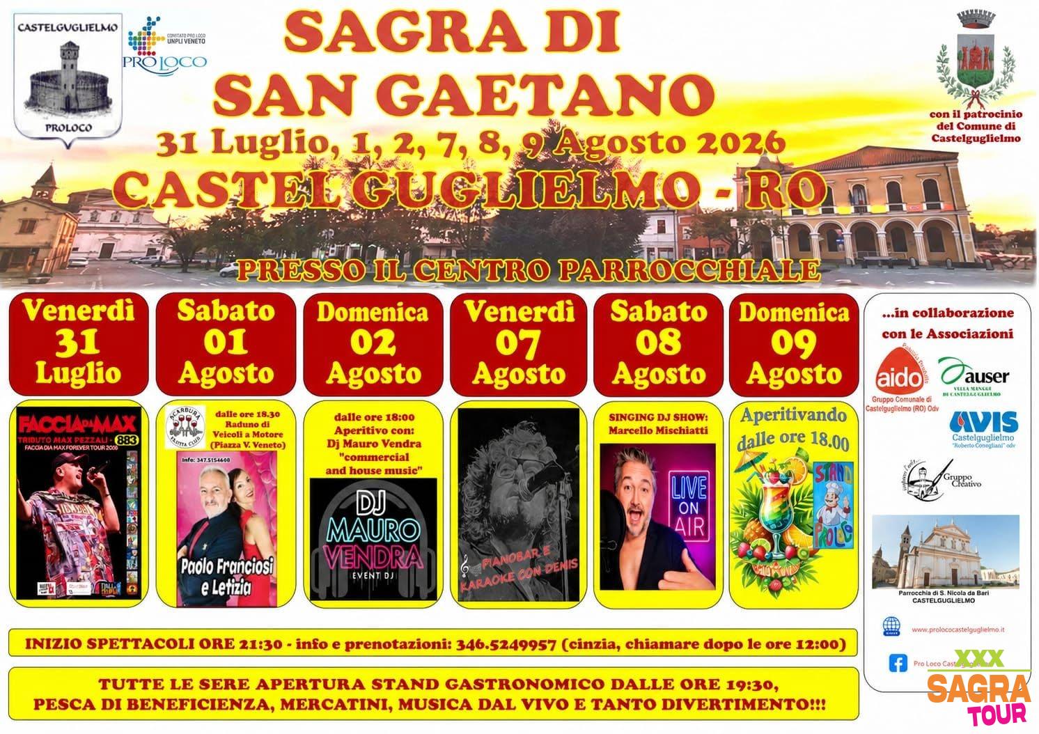 locandina sagra di san gaetano castelguglielmo