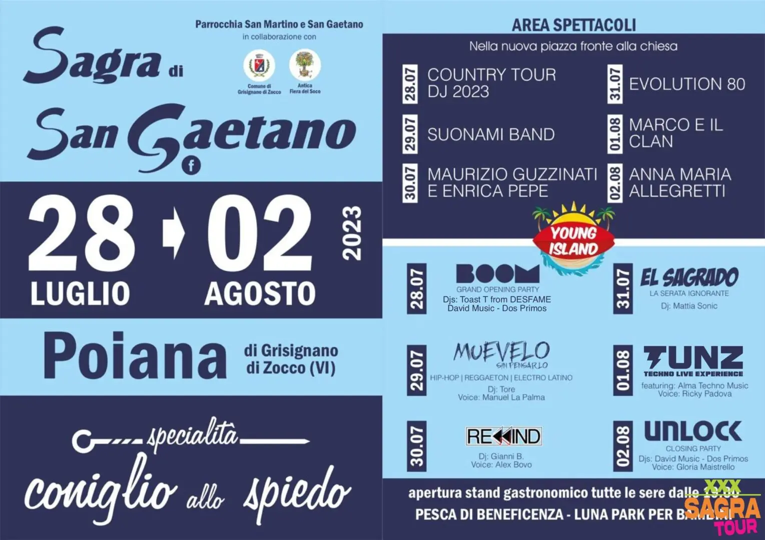 locandina sagra di san gaetano grisignano di zocco