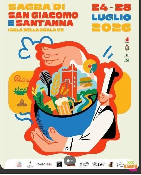 locandina sagra di san giacomo e sant’anna isola della scala
