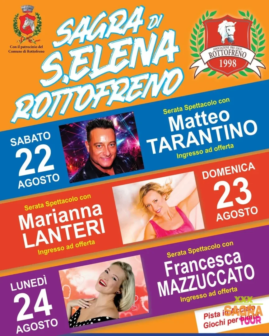 locandina sagra di sant’elena rottofreno