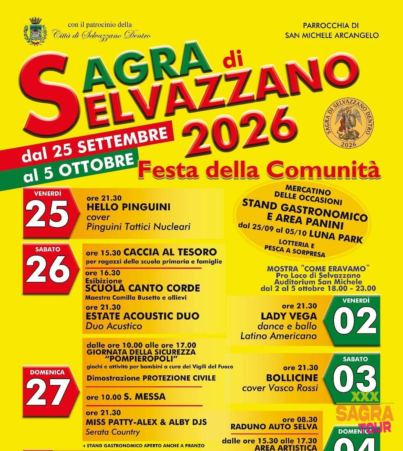 locandina sagra di selvazzano selvazzano dentro