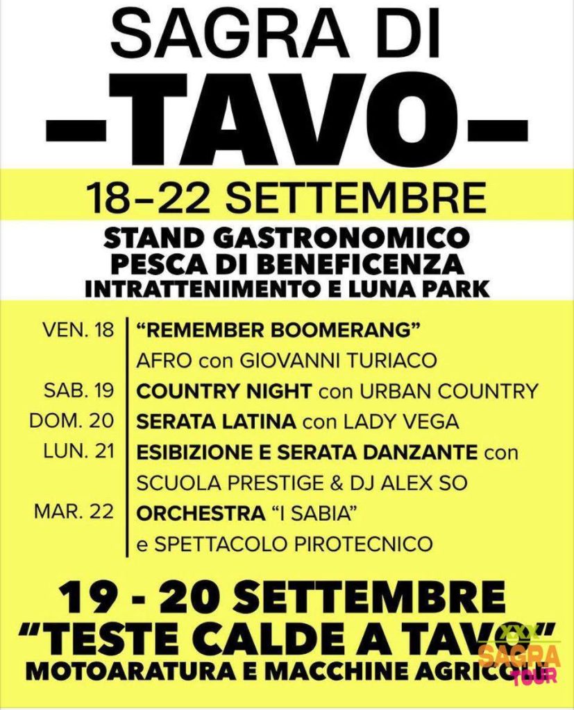 Sagra di Tavo