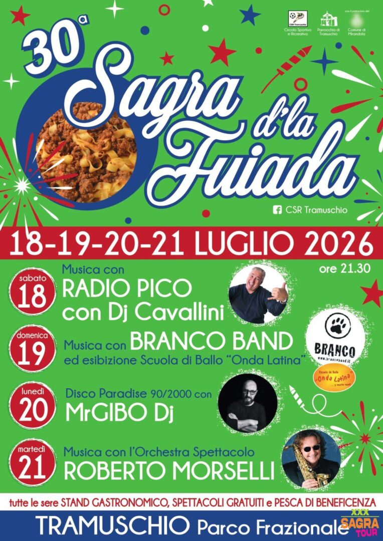 locandina sagra d’la fuiada tramuschio