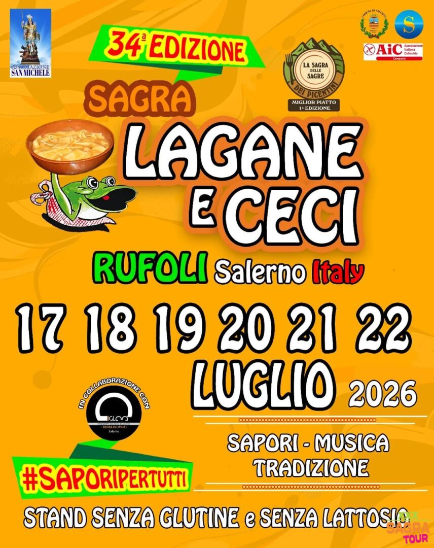 locandina sagra lagane e ceci rufoli