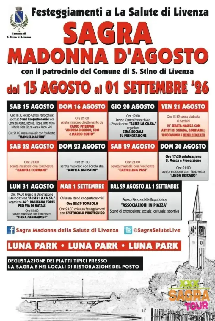 locandina sagra madonna d’agosto santo alò