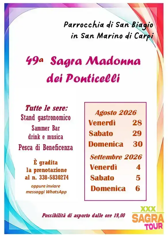Sagra Madonna dei Ponticelli