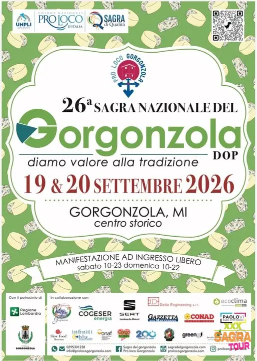 locandina sagra nazionale del gorgonzola dop gorgonzola