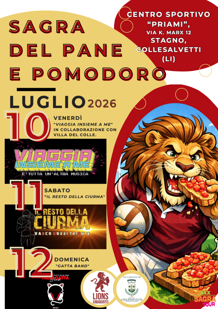 Manifesto Sagra Pane e Pomodoro - Stagno