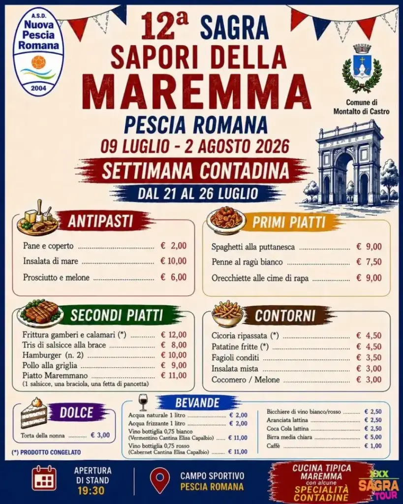 Sagra Sapori della Maremma – Settimana Contadina