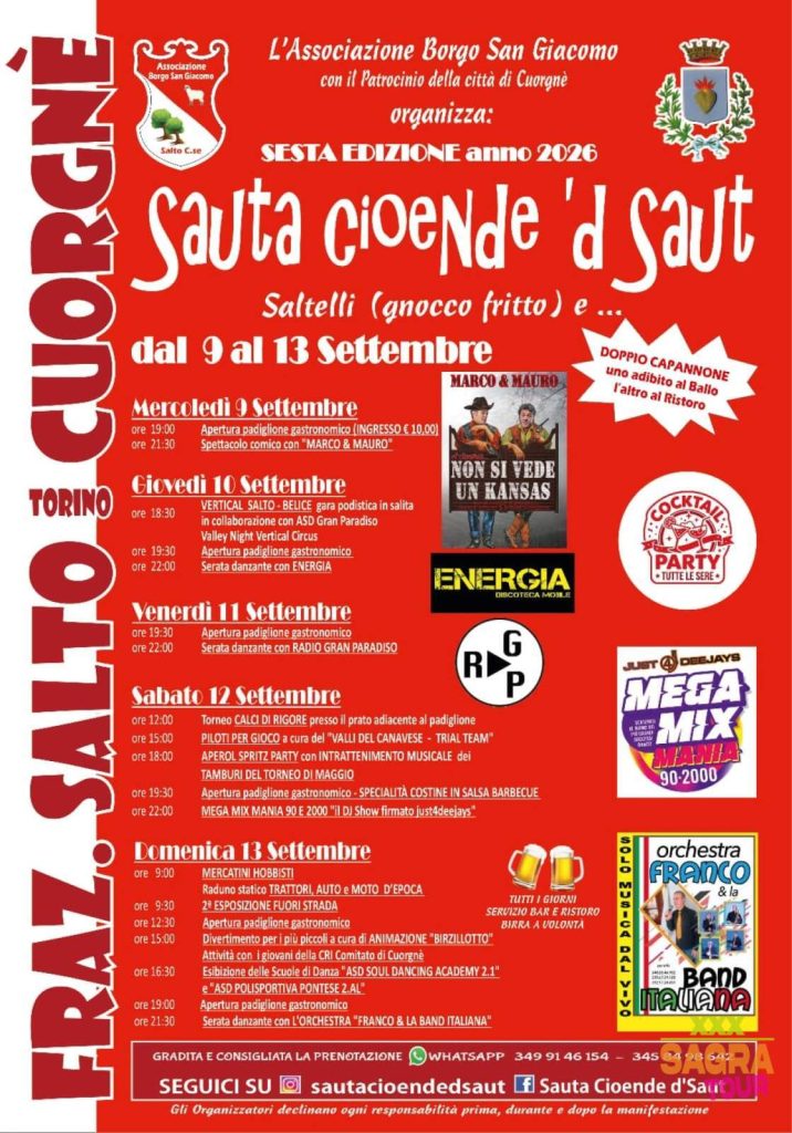 Sauta Cioende ‘d Saut