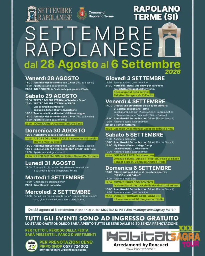 Settembre Rapolanese