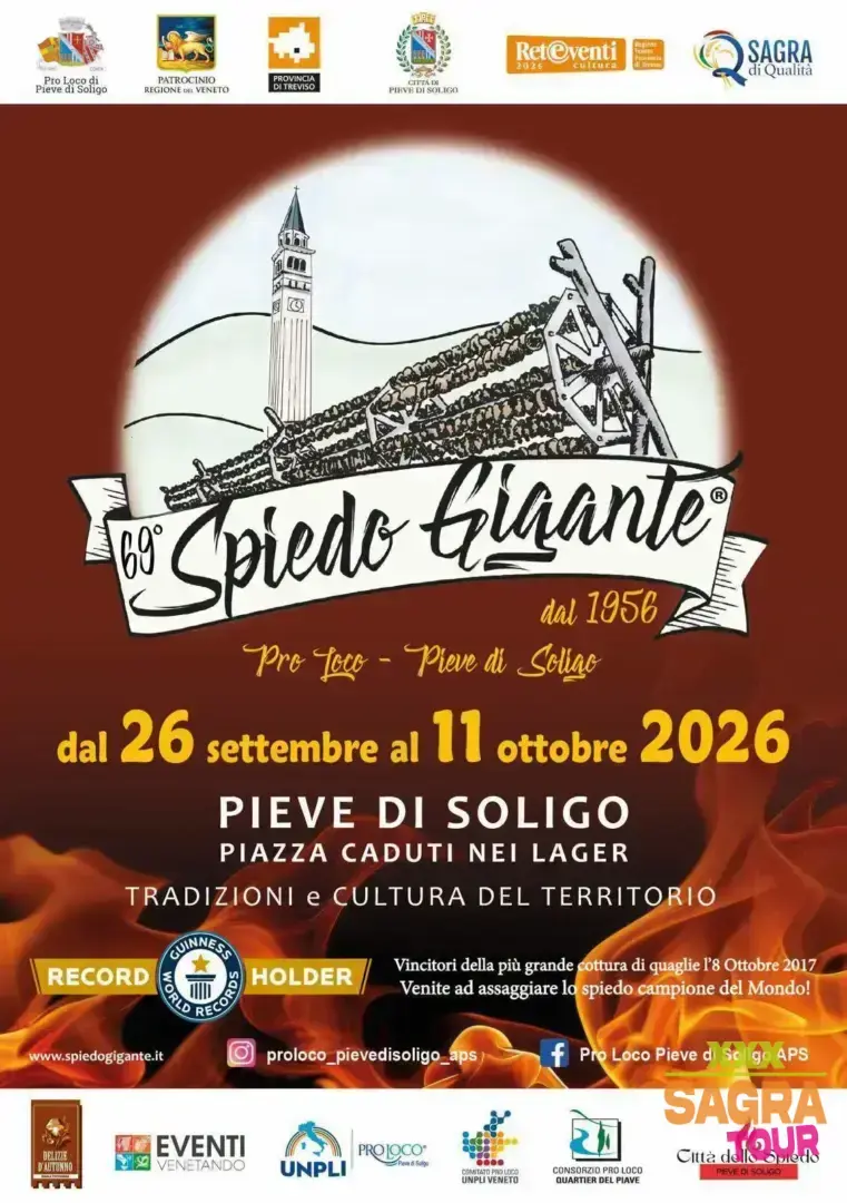 locandina spiedo gigante pieve di soligo