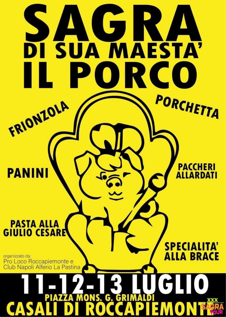locandina sua maestà il porco roccapiemonte