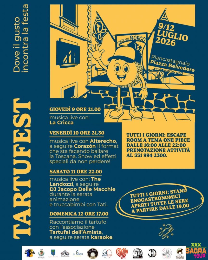 Manifesto Tartufest - Piancastagnaio