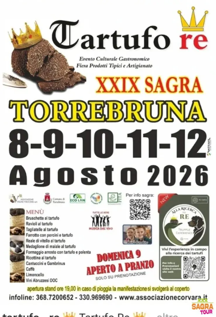 locandina tartufo re torrebruna