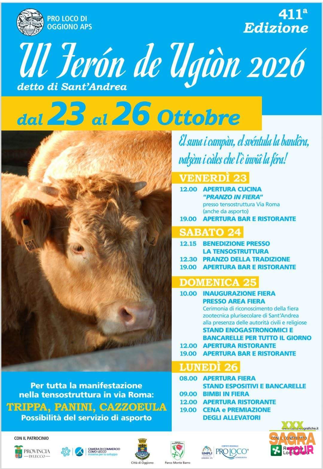 locandina ul ferón de ugiòn oggiono