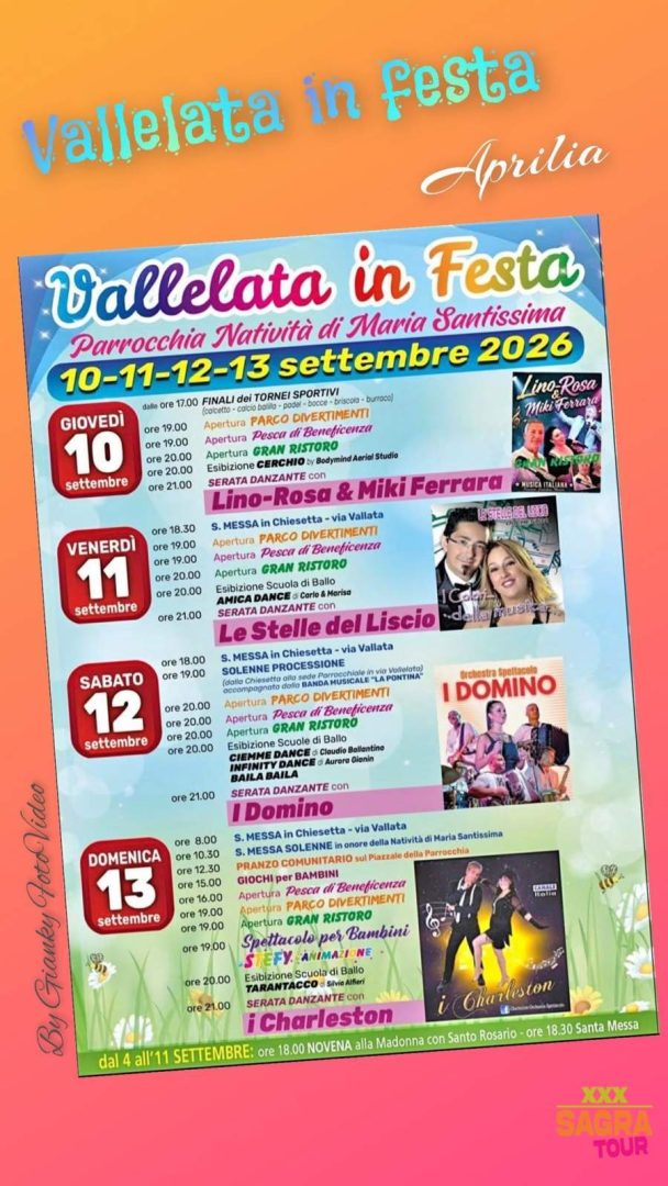 locandina vallelata in festa aprilia